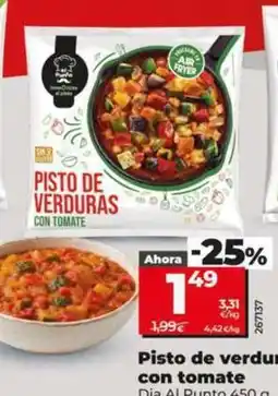 Dia Dia al punto - pisto de verduras con tomate oferta