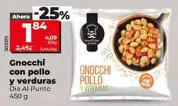 Dia Dia al punto - gnocchi con pollo y verduras oferta