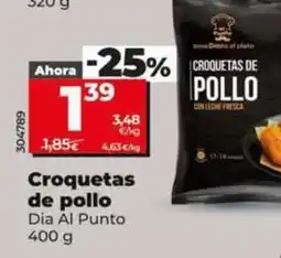 Dia Dia al punto - croquetas de pollo oferta