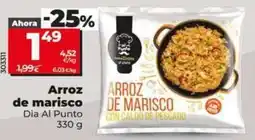 Dia Dia al punto - arroz de marisco oferta