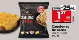 Dia Dia al punto - canelones de carne oferta