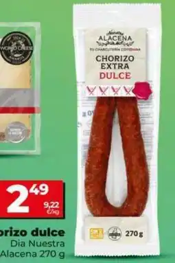 Dia Dia nuestra alacena - chorizo dulce oferta