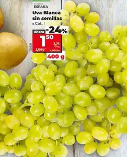 Dia Uva blanca sin semillas oferta