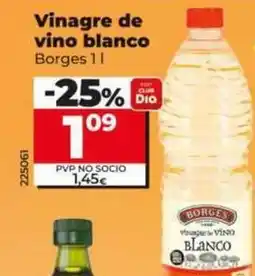 Dia Borges - vinagre de vino blanco oferta