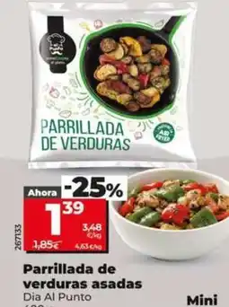 Dia Dia al punto - parrillada de verduras asadas oferta