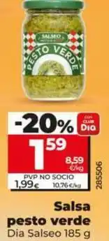 Dia Dia salseo - salsa pesto verde oferta