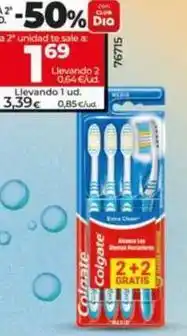 Dia Colgate - cepillo dental extra clean oferta