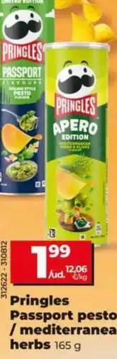 Dia Pringles - passport pesto/mediterranean herbs oferta