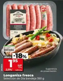 Dia Seleccion de dia - longaniza fresca oferta