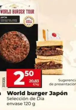 Dia Seleccion de dia - world burger japon oferta