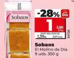 Dia El molino de dia - sobaos oferta