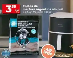 Dia Dia mari marinera - filetes de merluza argentina sin piel oferta