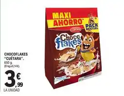 E.Leclerc Cuétara - chocoflakes oferta