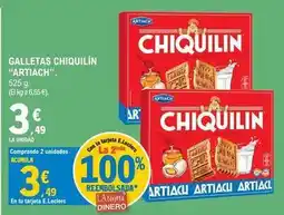 E.Leclerc Artiach - galletas chiquilin oferta