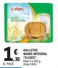 E.Leclerc Ifa eliges - galletas maría integral oferta