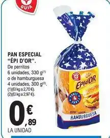 E.Leclerc Epi d'or - pan especial oferta