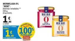 E.Leclerc Bebé - mermelada 0% oferta
