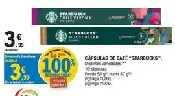 E.Leclerc Starbucks - cápsulas de café oferta