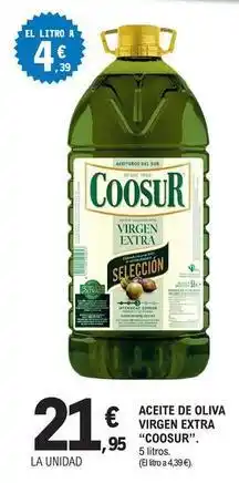 E.Leclerc Coosur - aceite de oliva virgen extra oferta