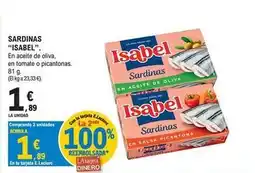 E.Leclerc Isabel - sardinas oferta