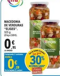 E.Leclerc Ifa eliges - macedonia de verduras oferta