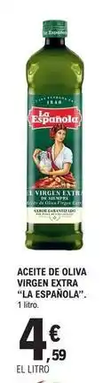 E.Leclerc La española - aceite de oliva virgen extra oferta