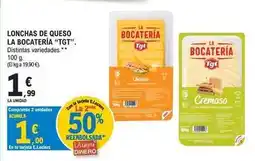 E.Leclerc Tgt - lonchas de queso la bocateria oferta