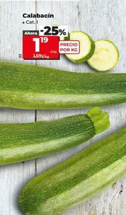 Dia Calabacin oferta