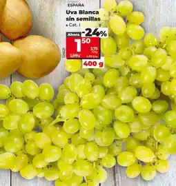 Dia Uva blanca sin semillas oferta