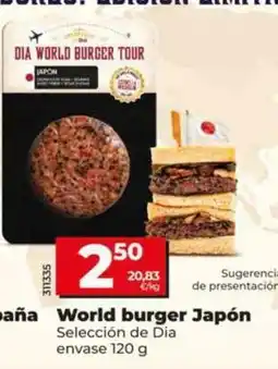 Dia Seleccion de dia - world burger japon oferta