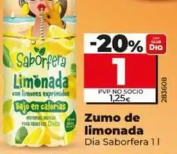 Dia Dia saborfera - zumo de limonada oferta