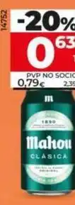 Dia Mahou - cerveza clasica oferta
