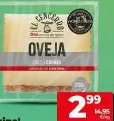 Dia Dia el cencerro - queso curado de oveja oferta