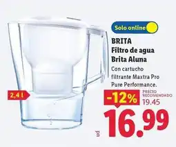 Lidl Brita - filtro de agua brita aluna oferta