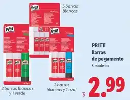 Lidl Pritt - barras de pegamento oferta