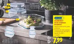 Lidl Silvercrest - set de recipientes herméticos oferta