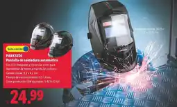 Lidl Parkside - pantalla de soldadura automatica oferta