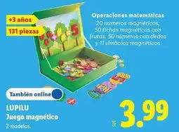 Lidl Lupilu - juego magnetico oferta