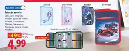 Lidl Estuche escolar oferta