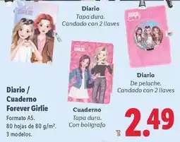 Lidl Crelando - diario forever girlie oferta