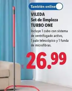 Lidl Vileda - set de limpieza turbo one oferta