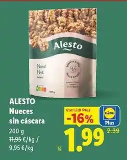 Lidl Alesto - nueces sin cascara oferta