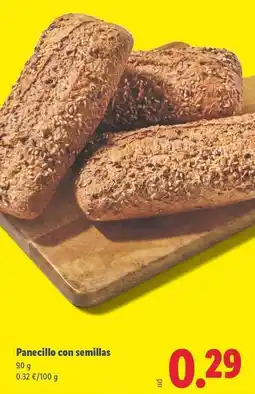 Lidl Panecillo con semillas oferta