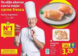 Lidl Contramuslo de pollo oferta