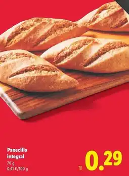 Lidl Panecillo integral oferta