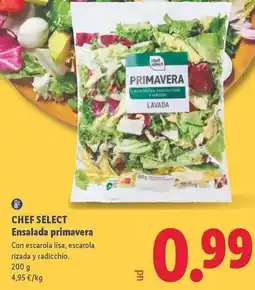 Lidl Chef select - ensalada primavera oferta