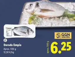 Lidl Dorada limpia oferta