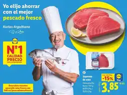 Lidl Suprema de atún oferta