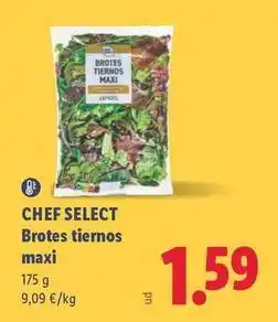 Lidl Chef select - brotes tiernos maxi oferta