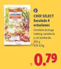 Lidl Chef select - ensalada 4 estaciones oferta